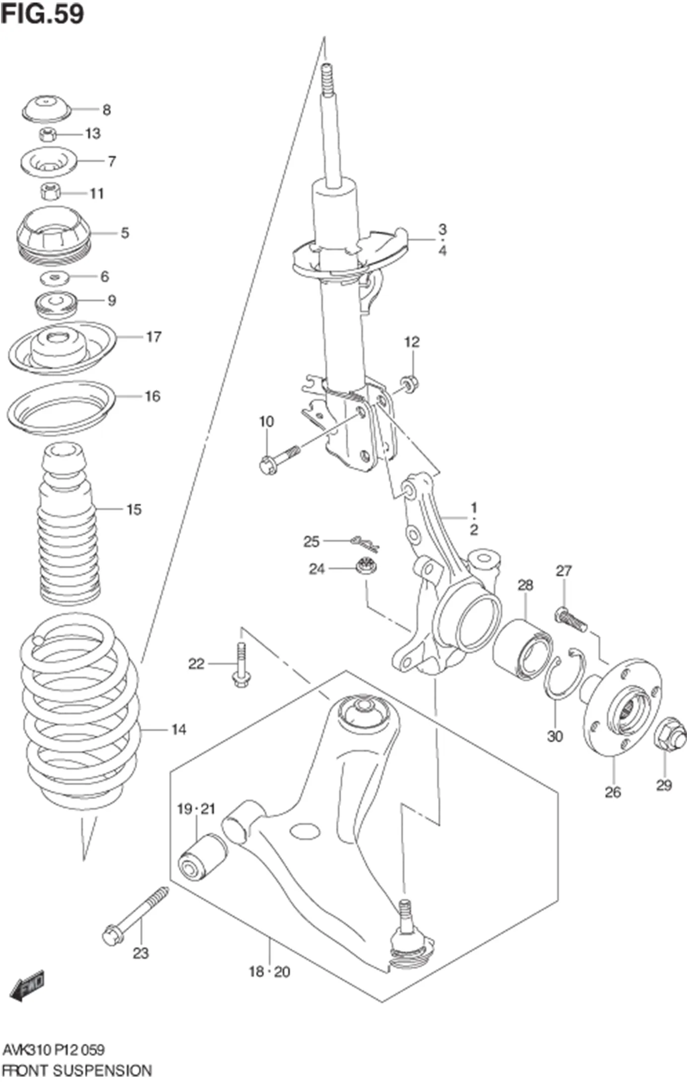 Suspension Suzuki Spare Part Suzuki Indonesia