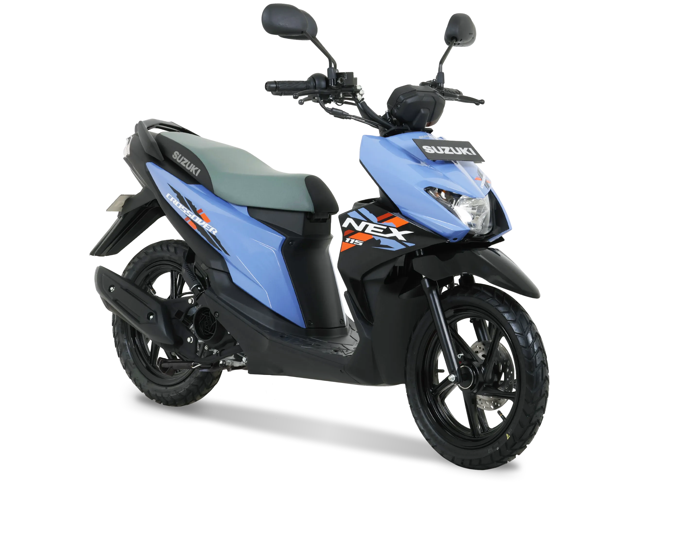 Suzuki Nex Crossover Biru