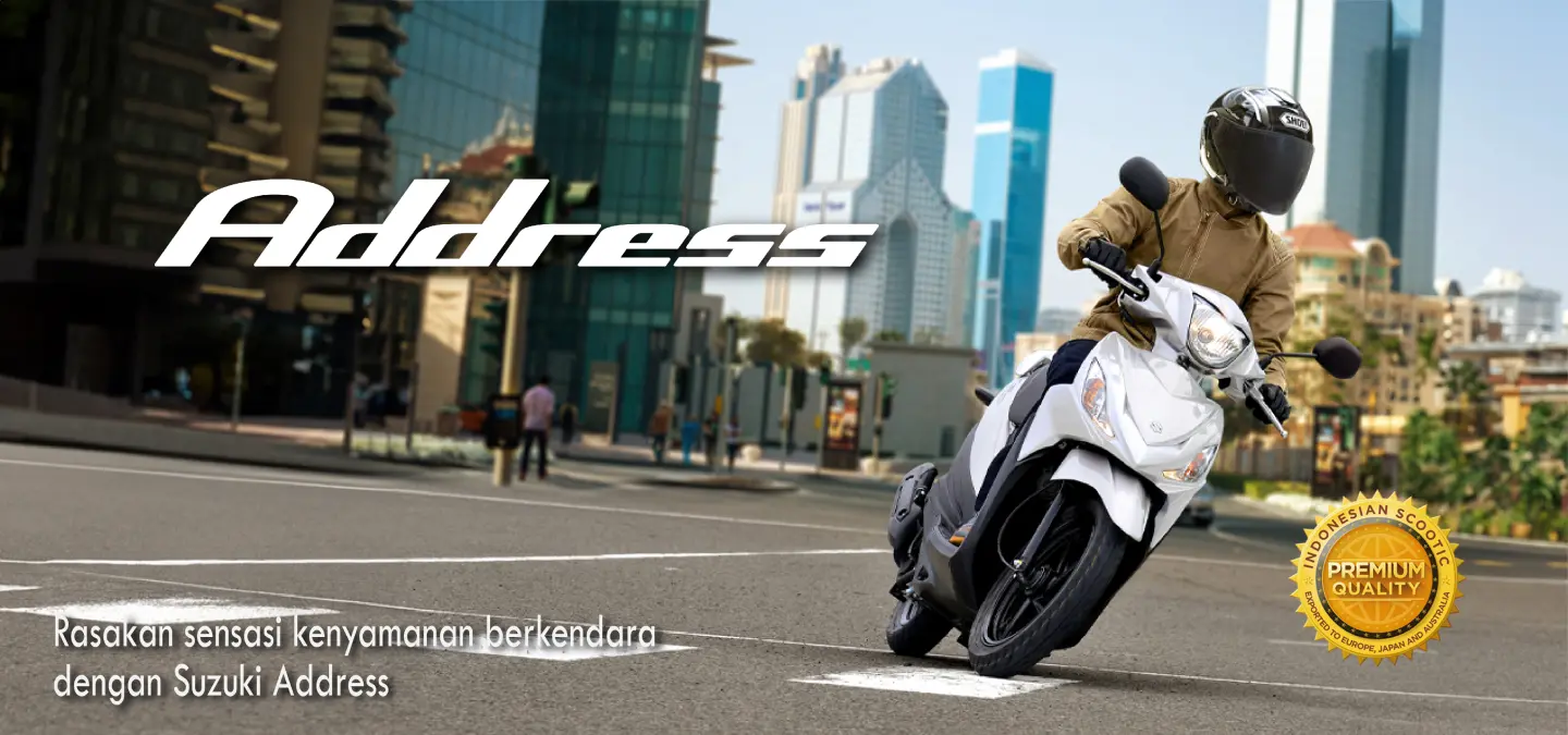 Banner Suzuki Address FI