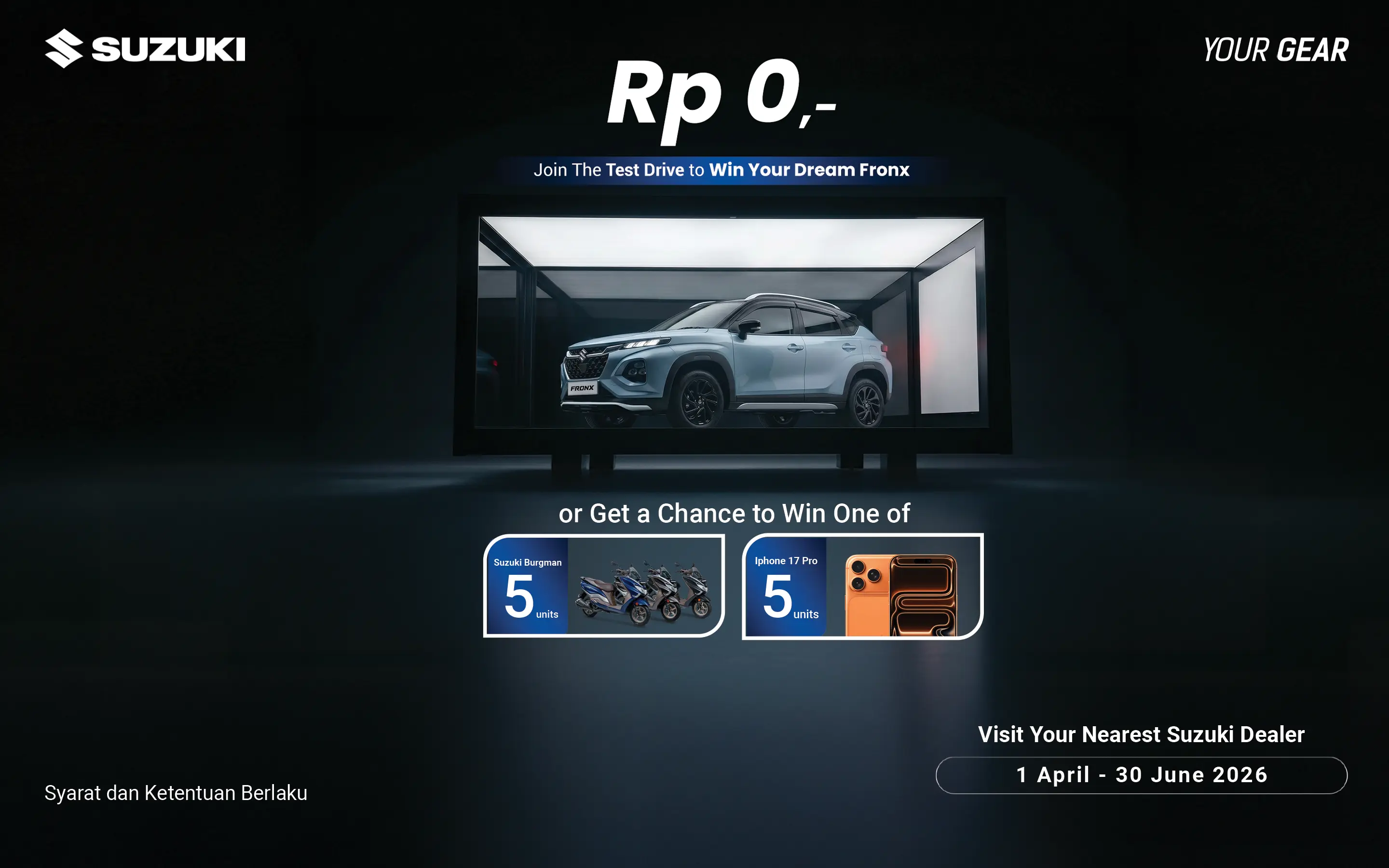 Banner Test Drive Fronx