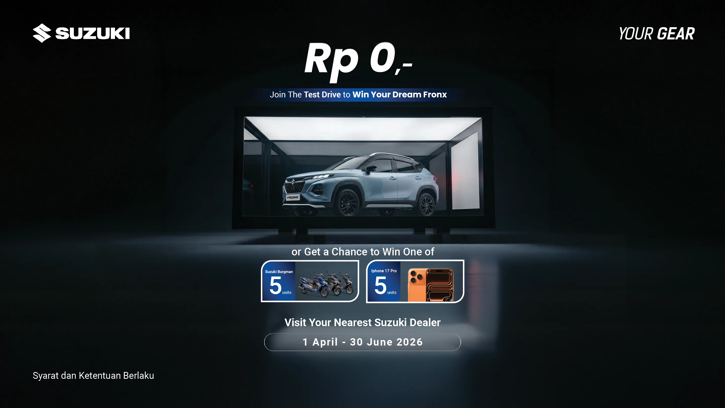 Banner Test Drive Fronx
