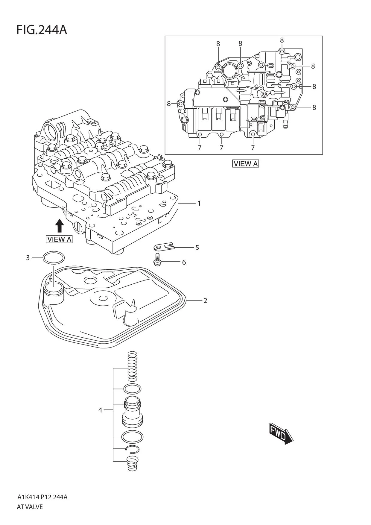 FIG.244A AT VALVE (4AT)