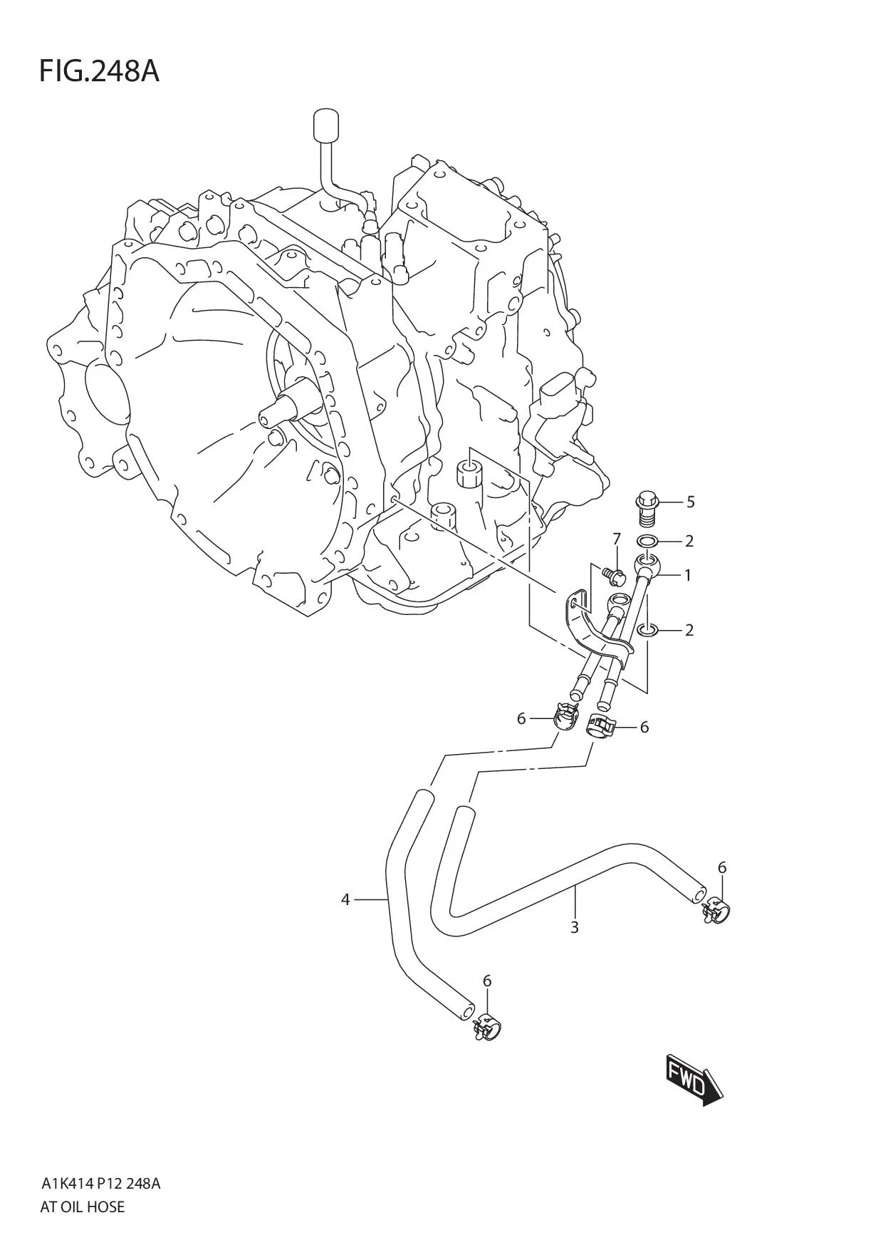 FIG.248A AT OIL HOSE (4AT)