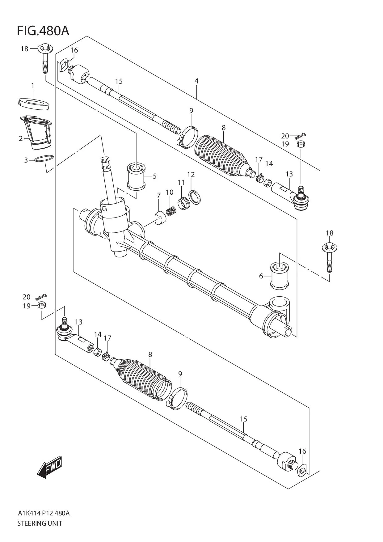 FIG.480A STEERING UNIT