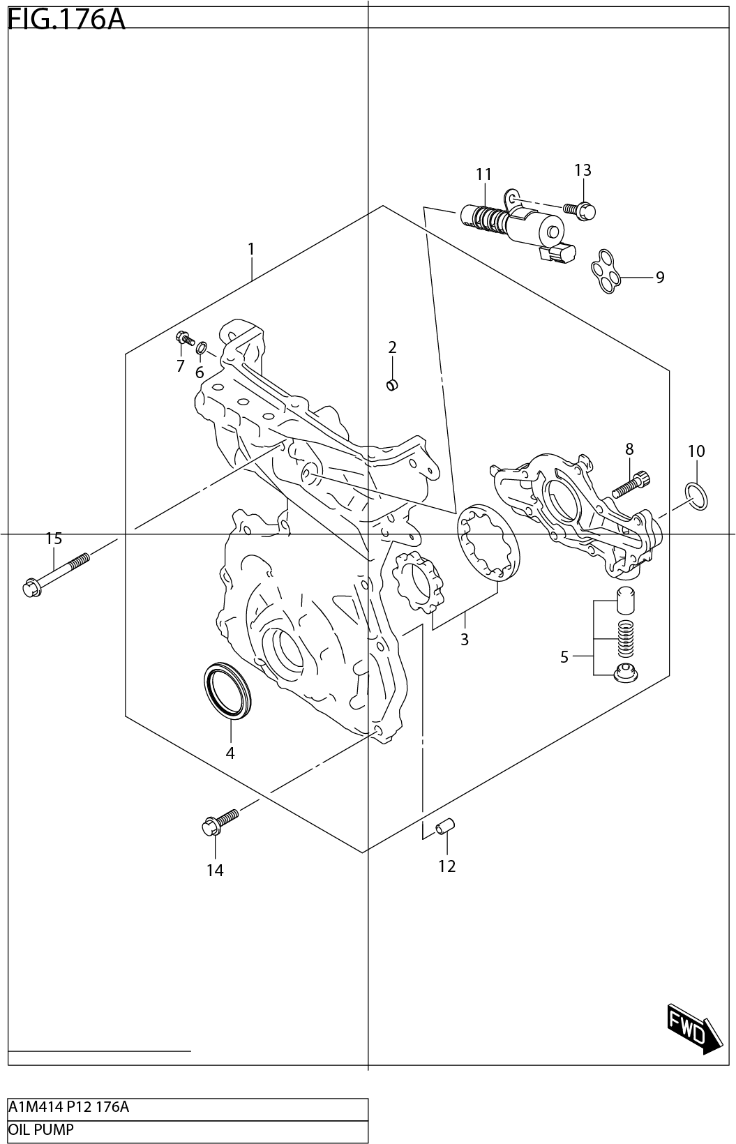 FIG.176A OIL PUMP