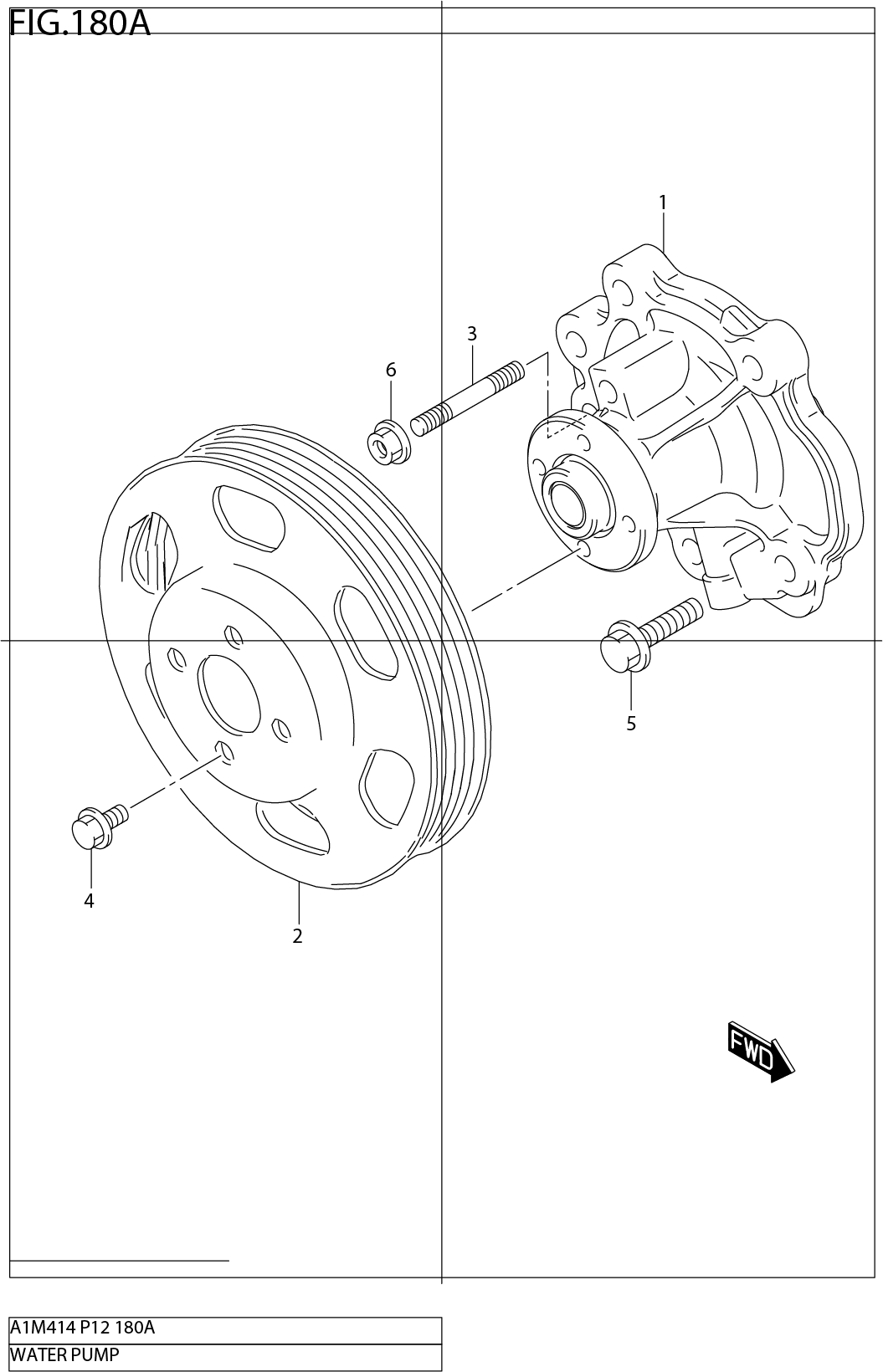 FIG.180A WATER PUMP