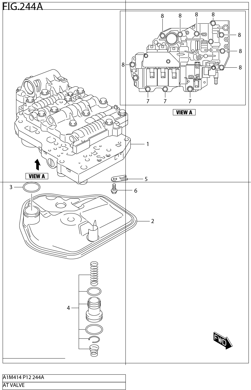 FIG.244A AT VALVE (4AT)