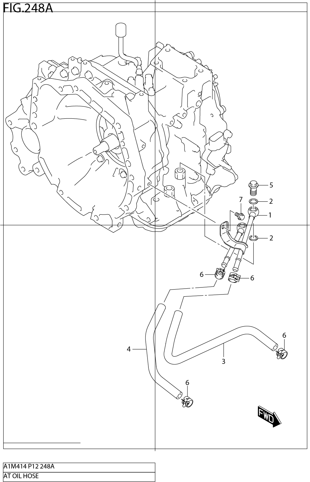 FIG.248A AT OIL HOSE (4AT)