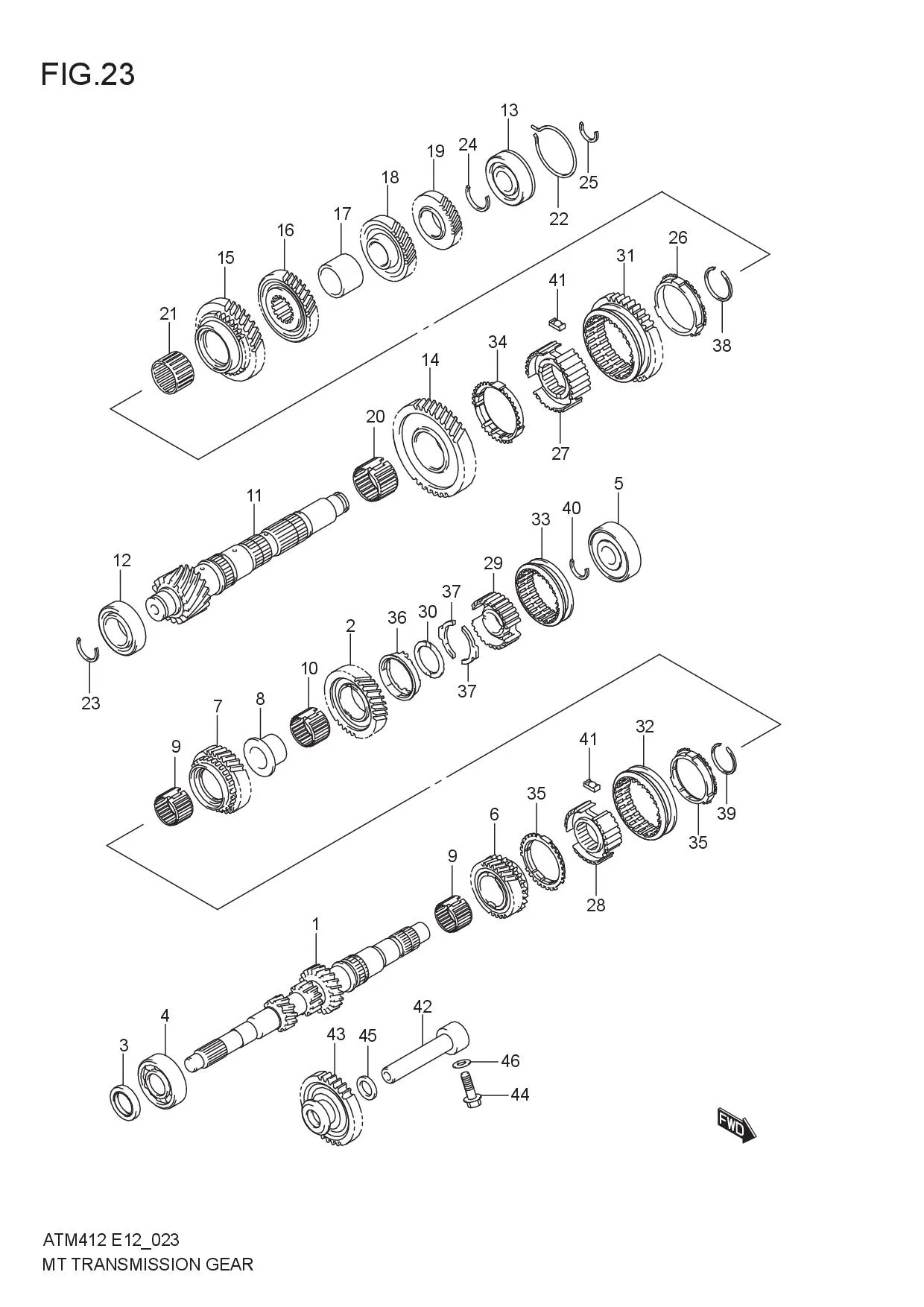 Transmission - Suzuki Spare Part | Suzuki Indonesia