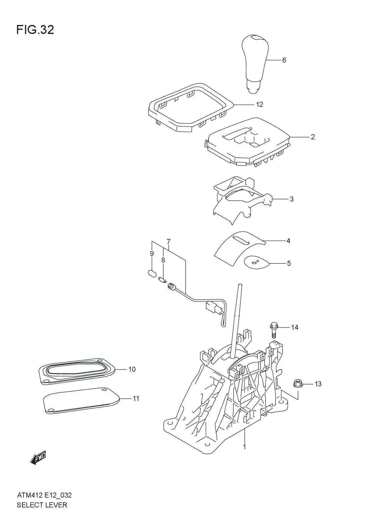 SELECT LEVER (5AGS)