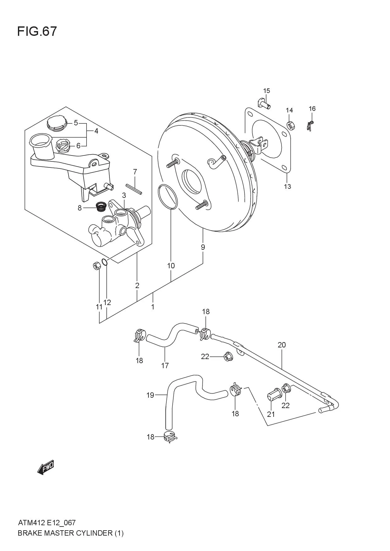 BRAKE MASTER CYLINDER