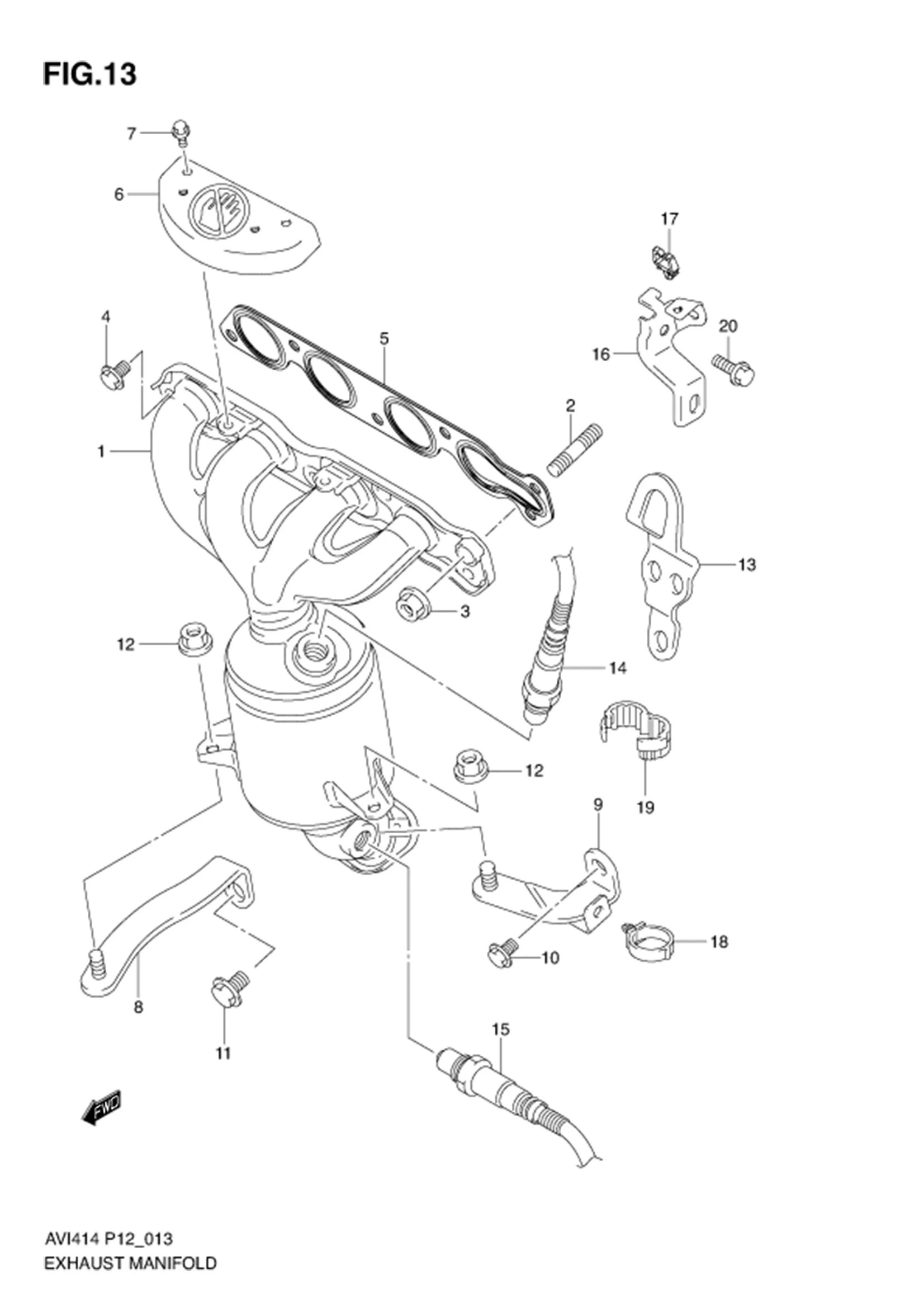 EXHAUST MANIFOLD 