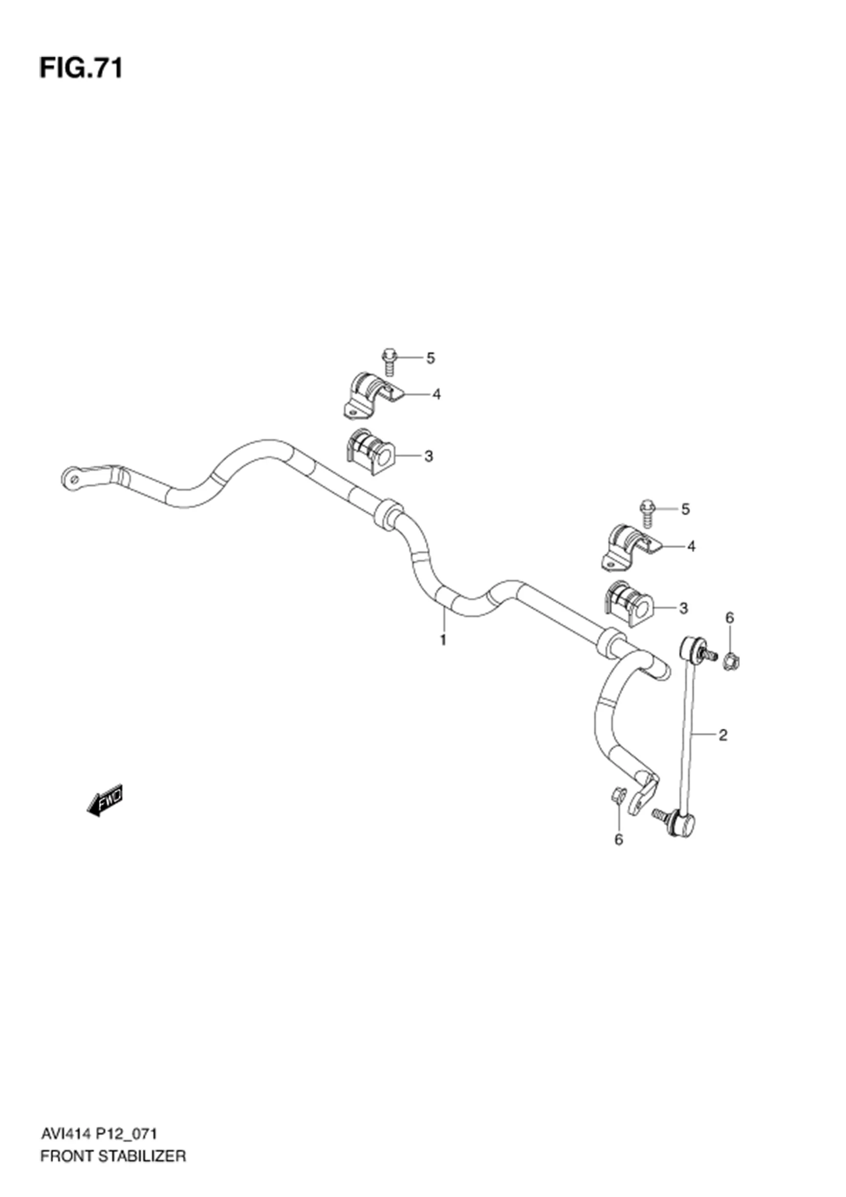 FRONT STABILIZER 