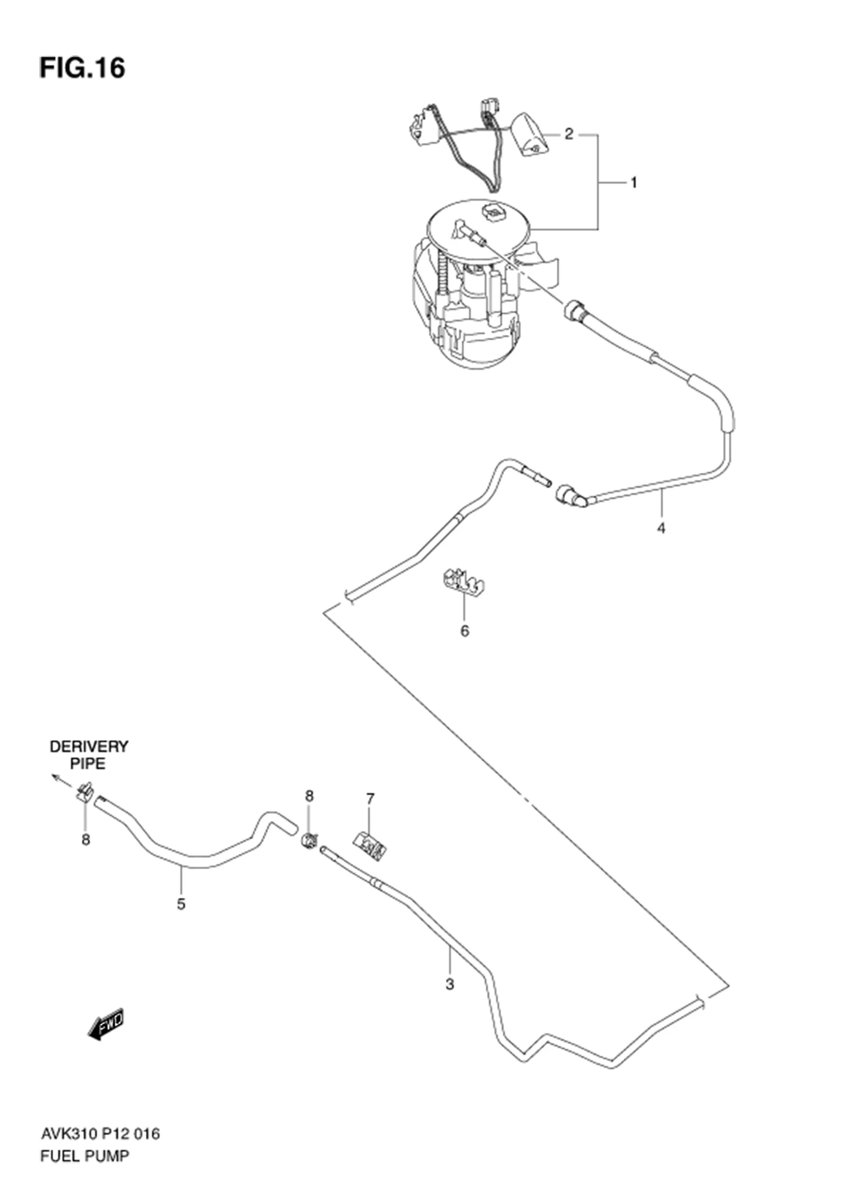 FIG.16 FUEL PUMP 