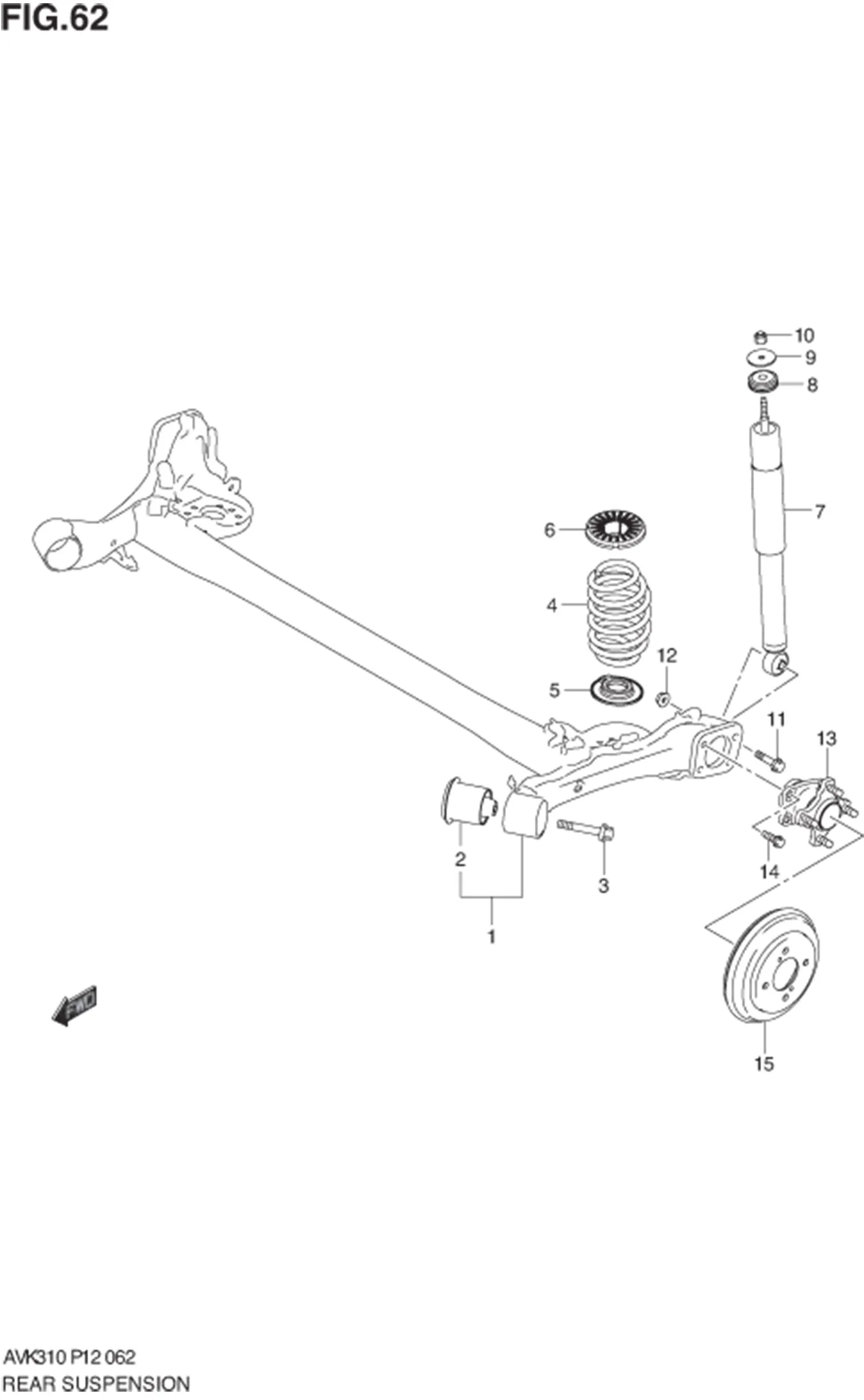 FIG.62 REAR SUSPENSION 