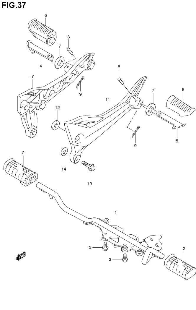 FIG.37 FOOTREST