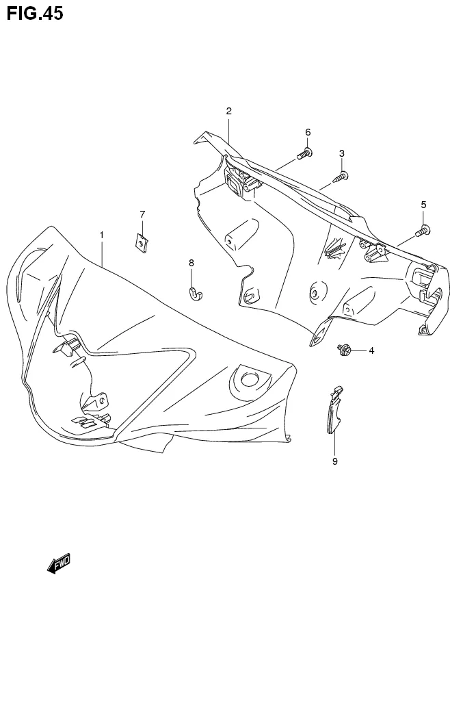 FIG.45 HANDLE COVER