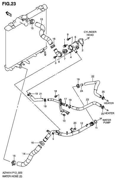 FIG.23 WATER HOSE (GLX)