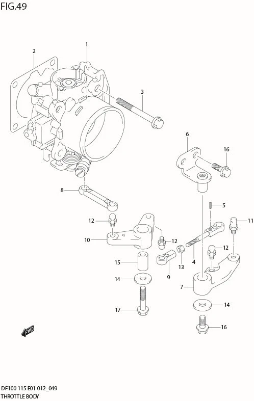 FIG 49  THROTTLE BODY
