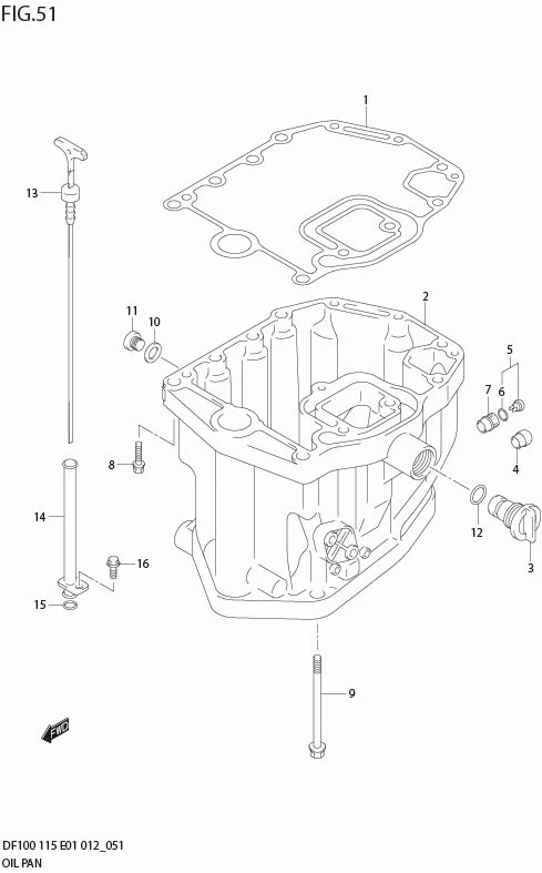 FIG 51  OIL PAN