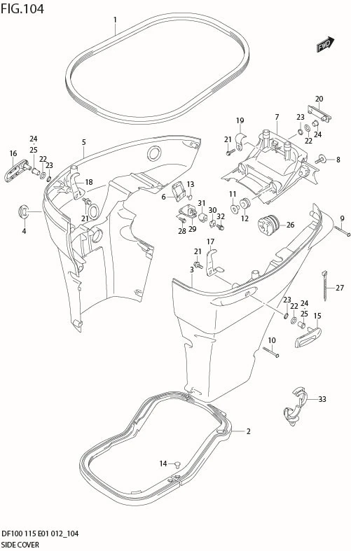 FIG 104 SIDE COVER