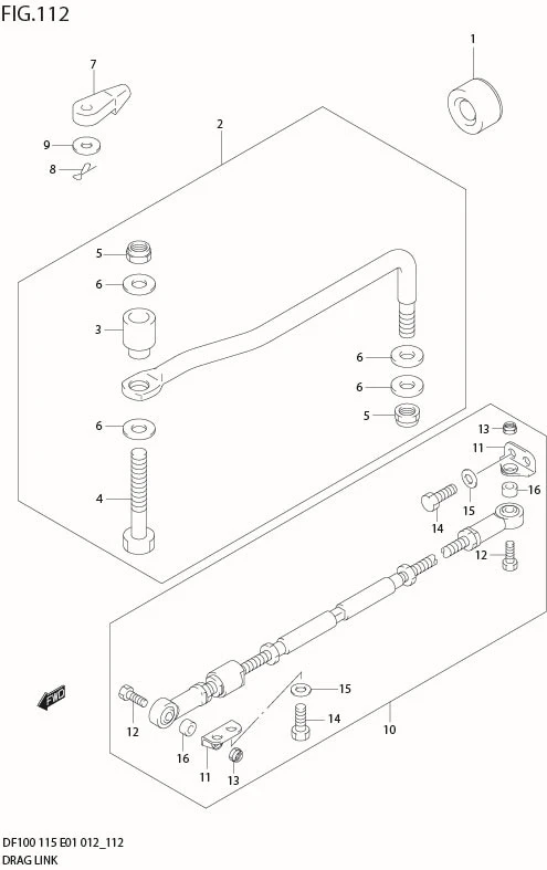 FIG 112 DRAG LINK
