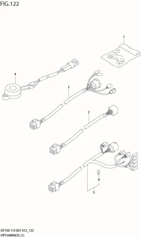 FIG 122 OPT:HARNESS (1)