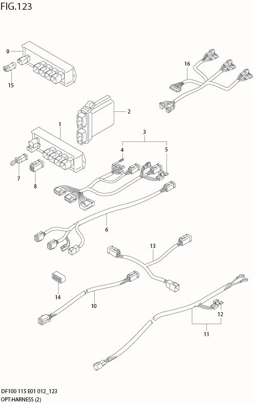 FIG 123 OPT:HARNESS (2)
