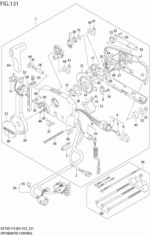 FIG 131 OPT:REMOTE CONTROL (DF100T E40)