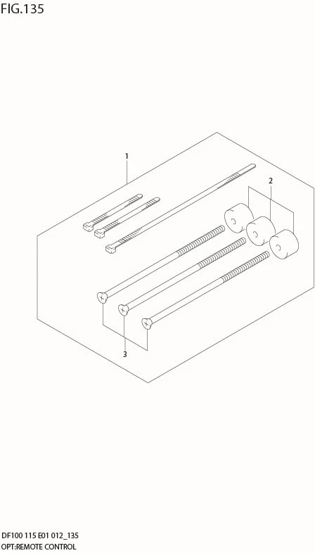 FIG 135 OPT:REMOTE CONTROL (DF115Z E40)