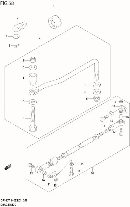 FIG 58  DRAG LINK