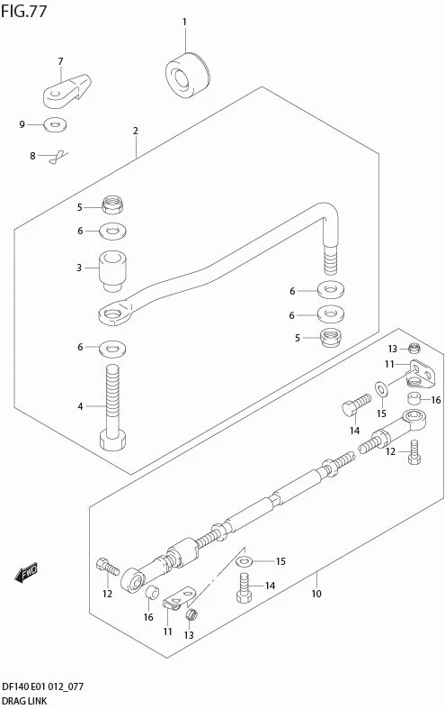 FIG 77  DRAG LINK