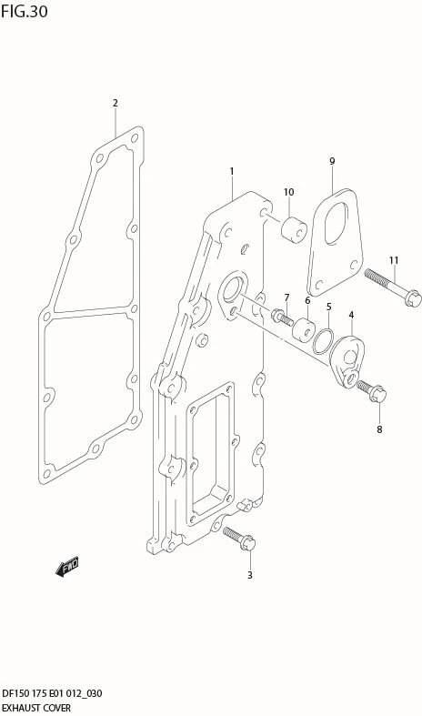 FIG 30  EXHAUST COVER
