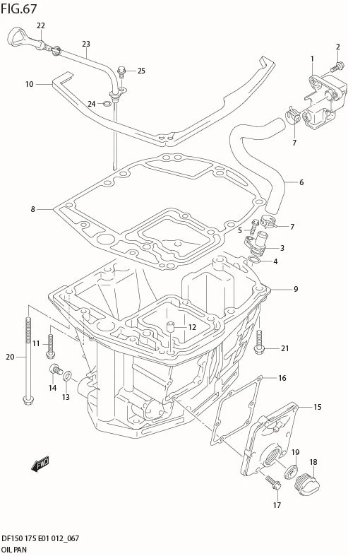 FIG 67  OIL PAN