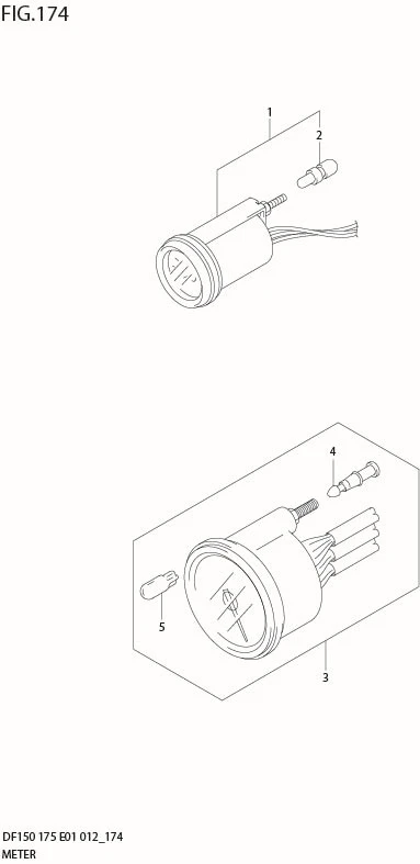 FIG 174 METER (DF150T E40)