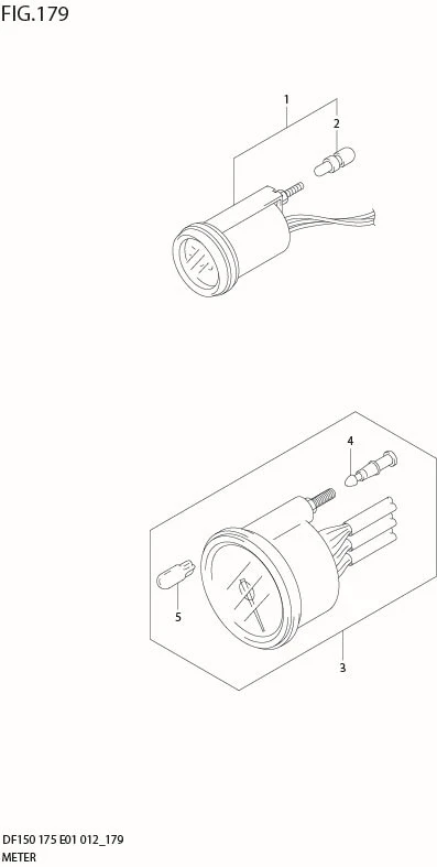 FIG 179 METER (DF175Z E1)