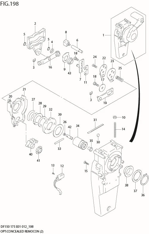 FIG 198 OPT:CONCEALED REMOCON (2)
