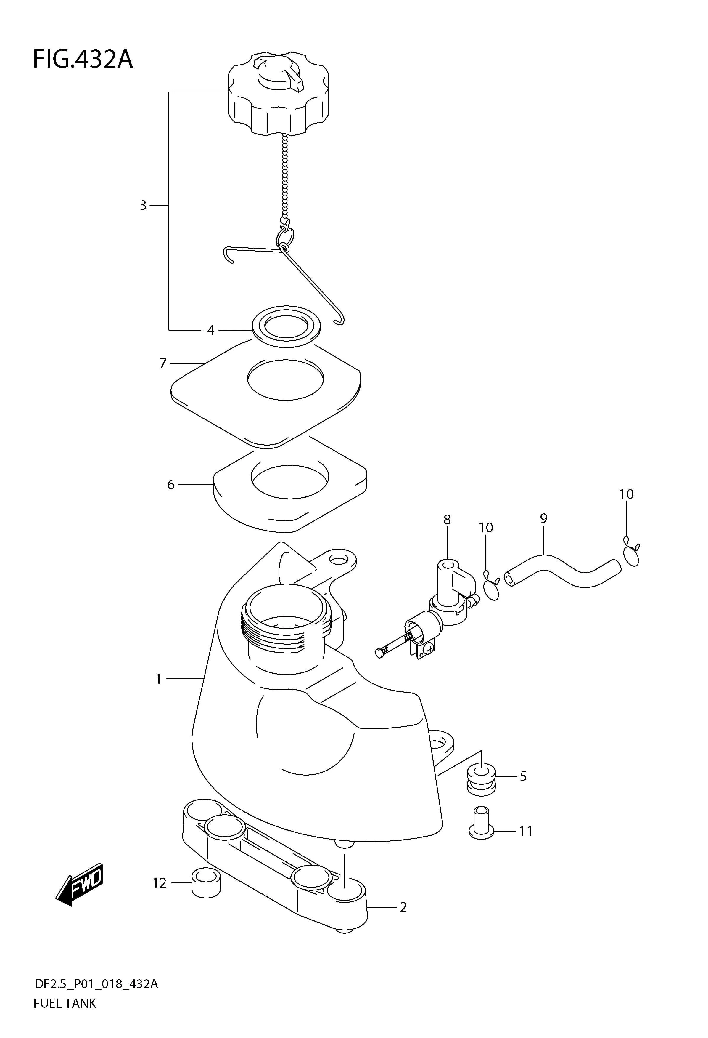 FIG. 432A FUEL TANK
