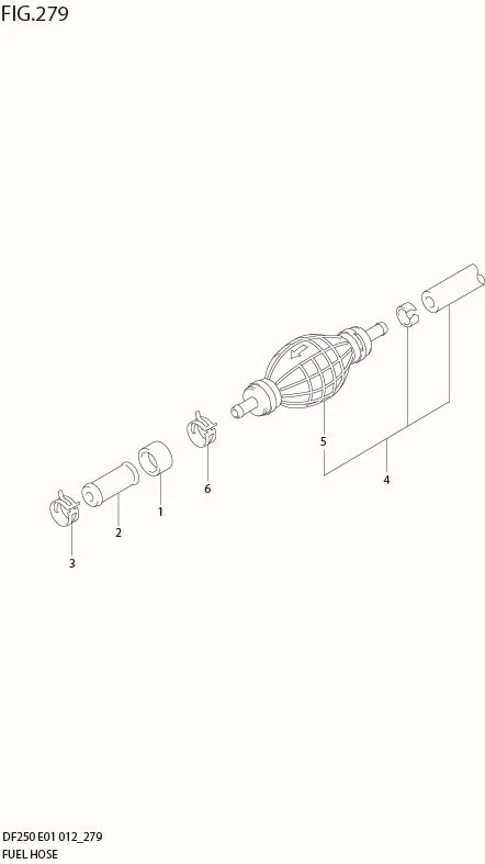 FIG 279 FUEL HOSE