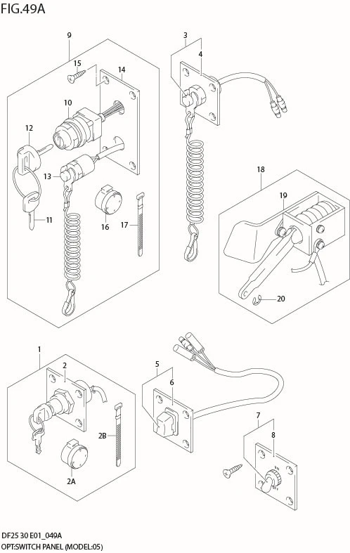FIG 49A OPT:SWITCH (MODEL:05%07)