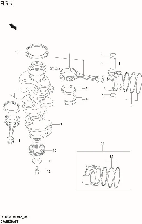 FIG 5   CRANKSHAFT