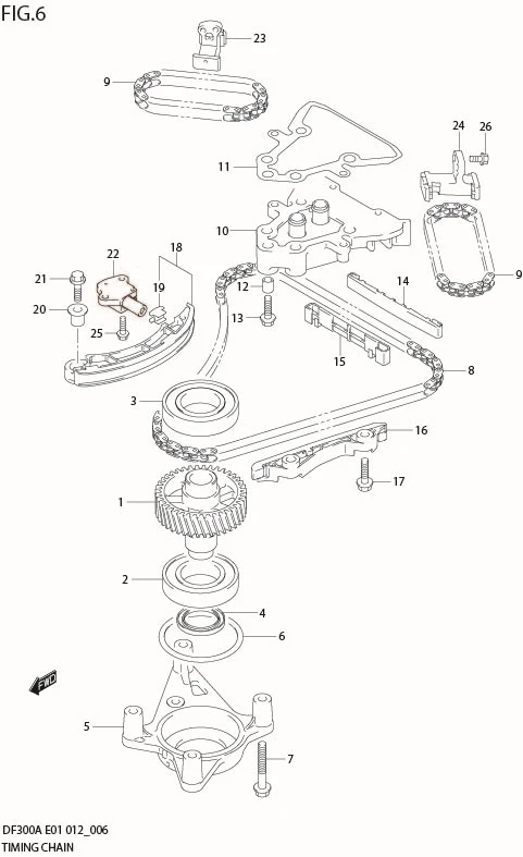 FIG 6   TIMING CHAIN