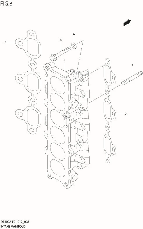 FIG 8   INTAKE MANIFOLD