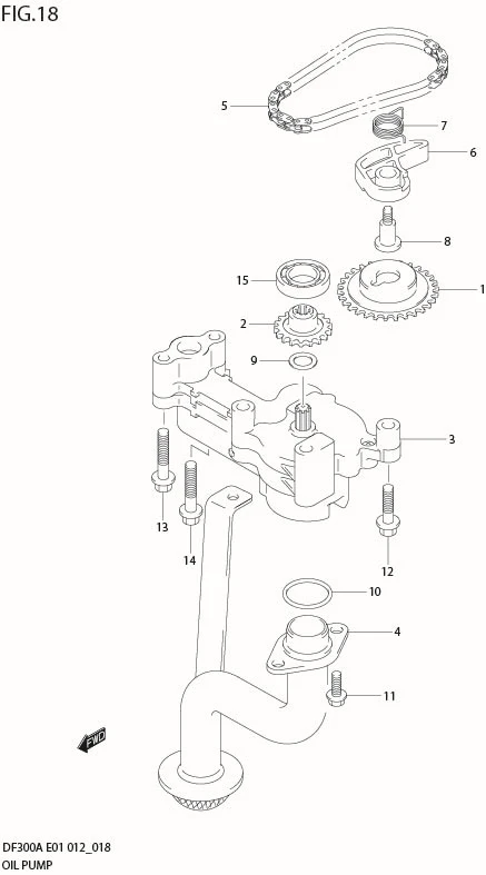 FIG 18  OIL PUMP