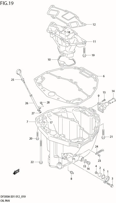 FIG 19  OIL PAN