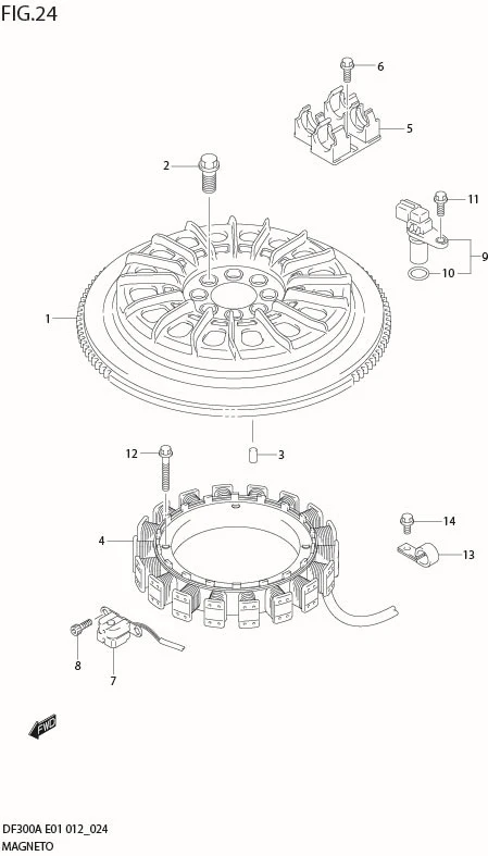 FIG 24  MAGNETO