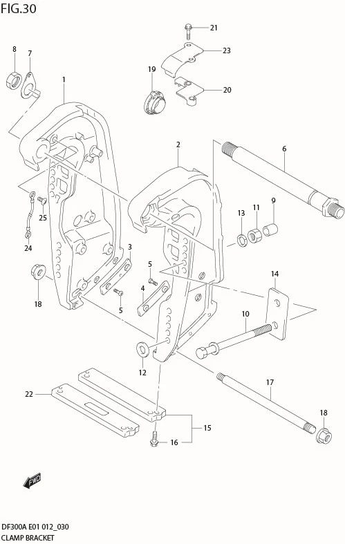 FIG 30  CLAMP BRACKET