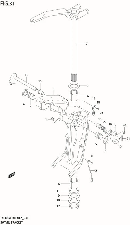 FIG 31  SWIVEL BRACKET