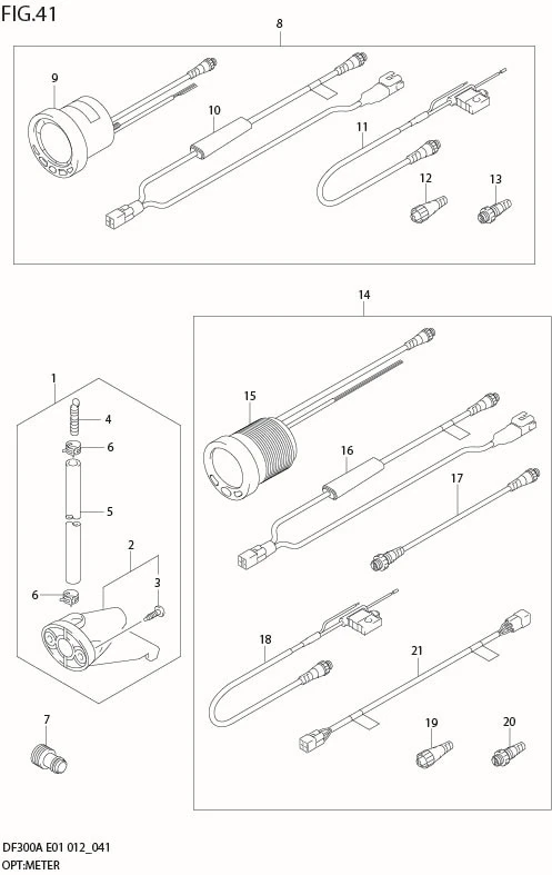FIG 41  OPT:METER