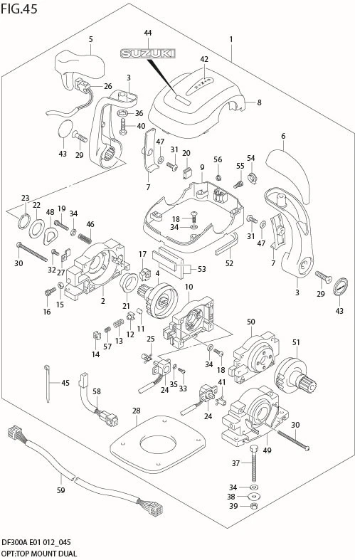 FIG 45  OPT:TOP MOUNT DUAL